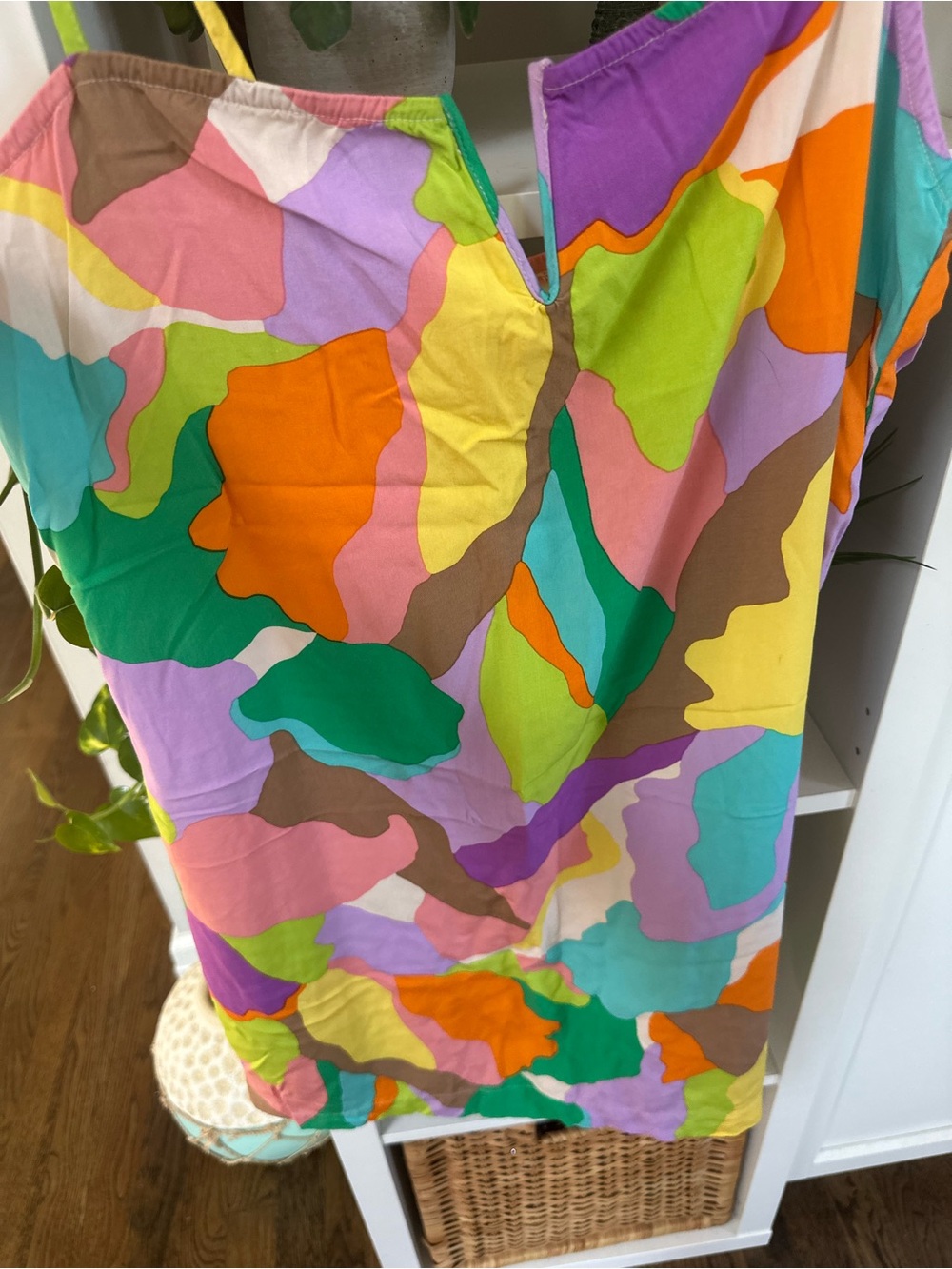 Women’s dress in Multicolor Abstract Print